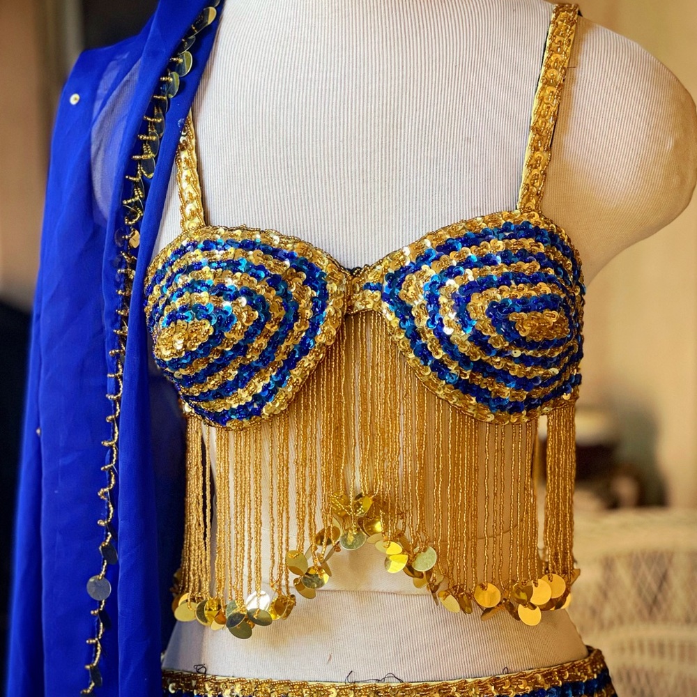 Vintage Belly Dancer Costume